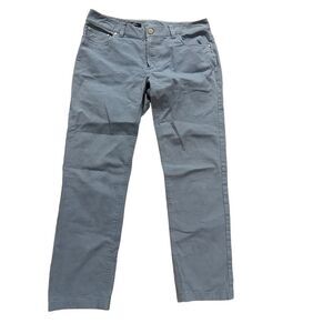 Brooks Brothers Brooke Fit womens light blue straight leg denim pants 8